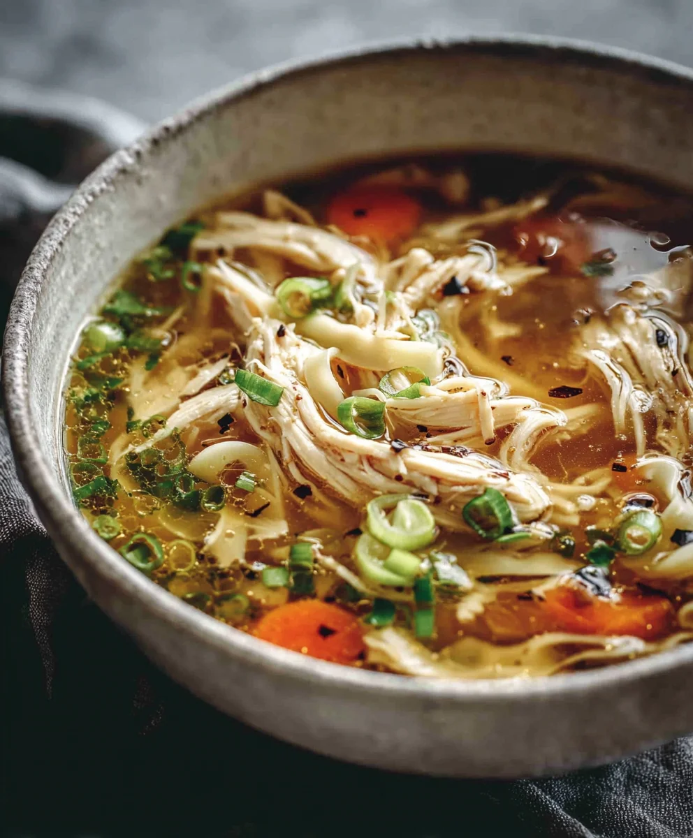 Aromatic Gin Extract Noodle Soup - Alrightwithme Recipe