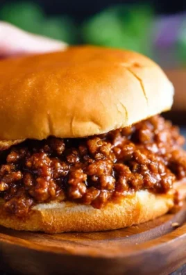 The Best Homemade Sloppy Joes