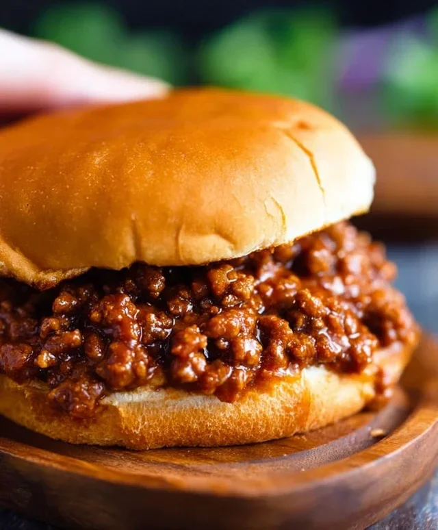 The Best Homemade Sloppy Joes