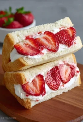 4-ingredient Strawberry Sando