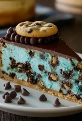 Cookie Monster Cheesecake