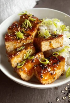Honey Garlic Tofu