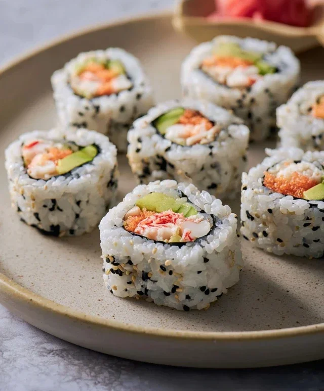 Kani Sushi (Spicy Crab Roll)