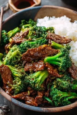 Chinese Beef and Broccoli (牛肉炒西兰花)