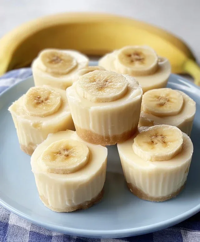 Frozen Banana Yogurt Bites