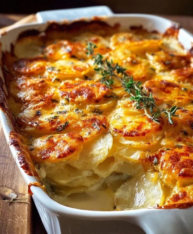 Cheesy Scalloped Potatoes