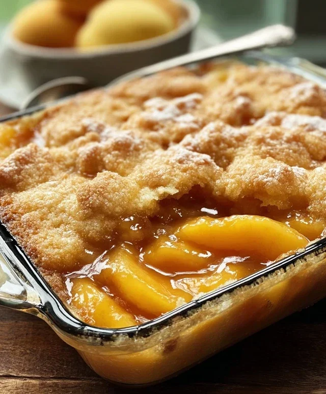 Southern Peach Cobbler