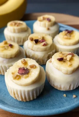 Frozen Banana Yogurt Bites