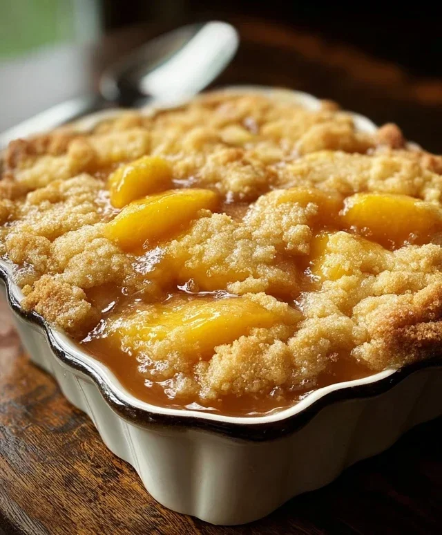 Southern Peach Cobbler