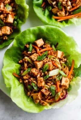 Tofu Lettuce Wraps