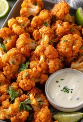 Air Fryer Buffalo Cauliflower Recipe