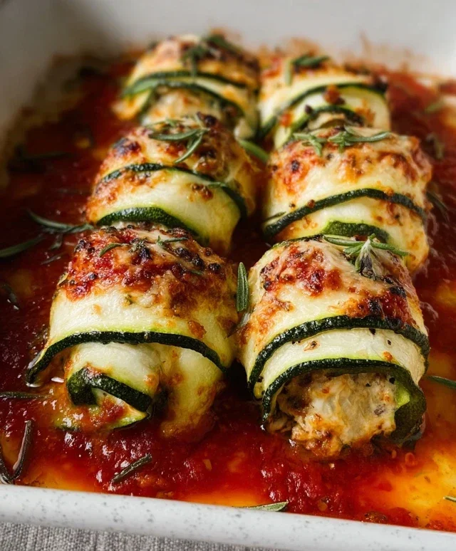 Vegan Zucchini Rollatini
