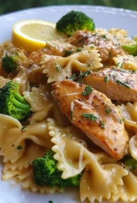 Cowboy Butter Lemon Bowtie Chicken with Broccoli Bliss