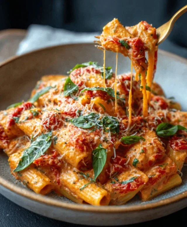 Creamy Tomato Garlic Pasta