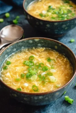 Homemade Egg Drop Soup (Keto & Gluten Free)