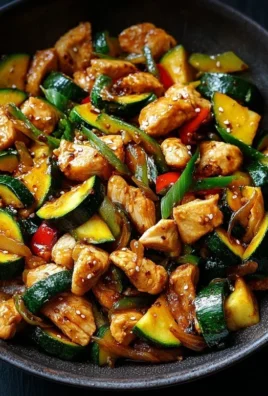 Chicken Zucchini Stir Fry
