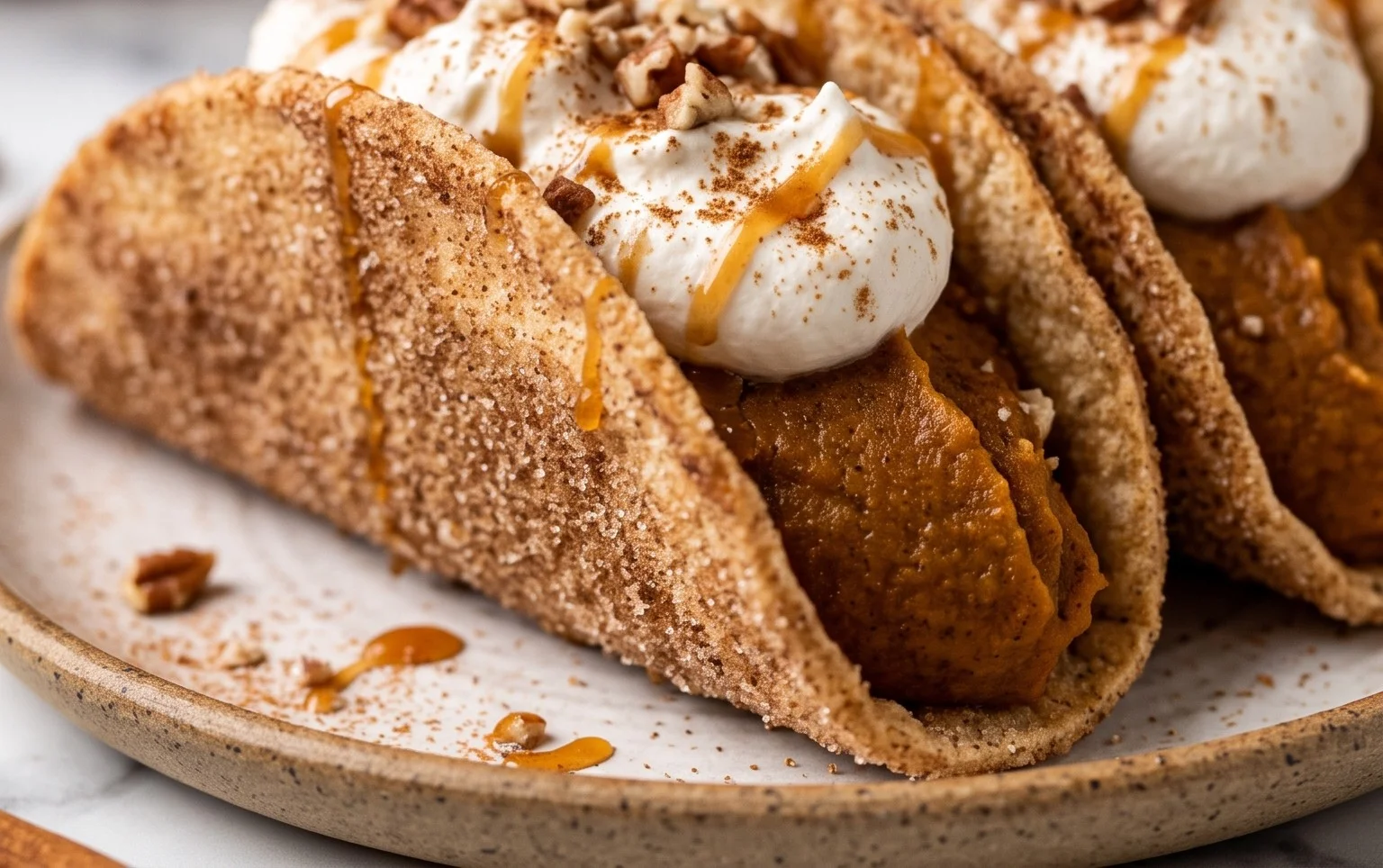 Pumpkin Pie Tacos
