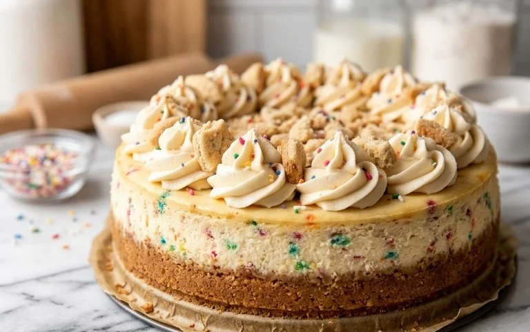 Sugar Cookie Cheesecake