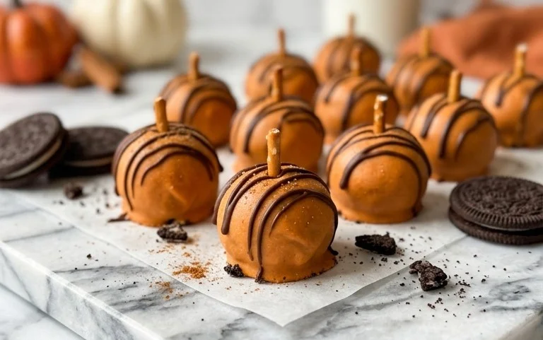 Pumpkin Oreo Balls